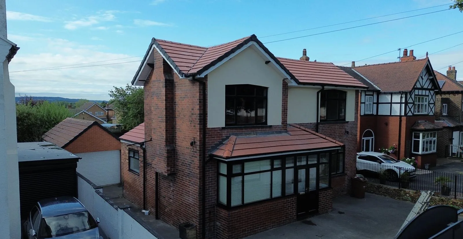 Completed pitched roof replacement by CRS